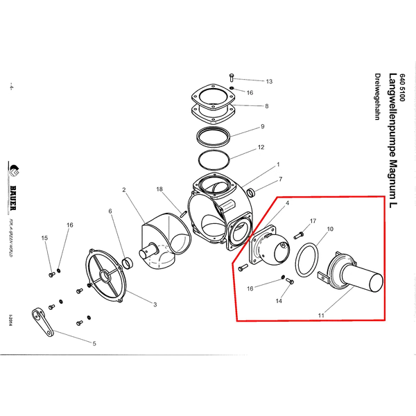 PTC-000271 ProTesCa Bauer FAN 3442109 Agitating Nozzle Kit LE/LP slurry pumps spare part 2