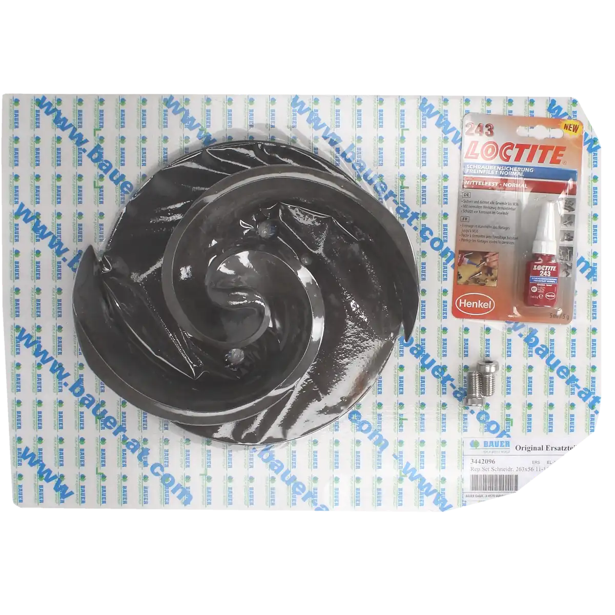 PTC-000323 ProTesCa Bauer FAN 3442096 Cutting Wheel 263x46 S 11-15 slurry pumps spare part 1