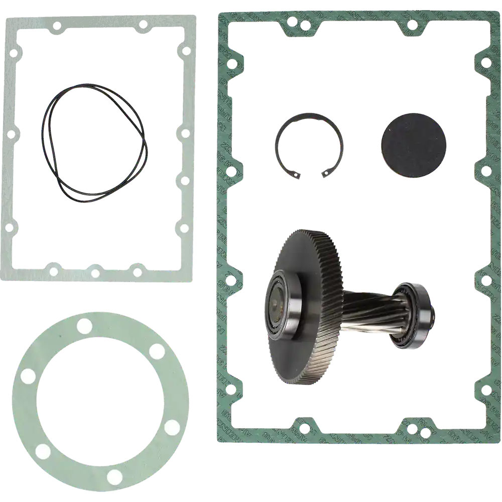 PTC-000343 ProTesCa Bauer FAN 2004606 Gear Z2 + Pinion Shaft GFL09 screw press separators spare part 1