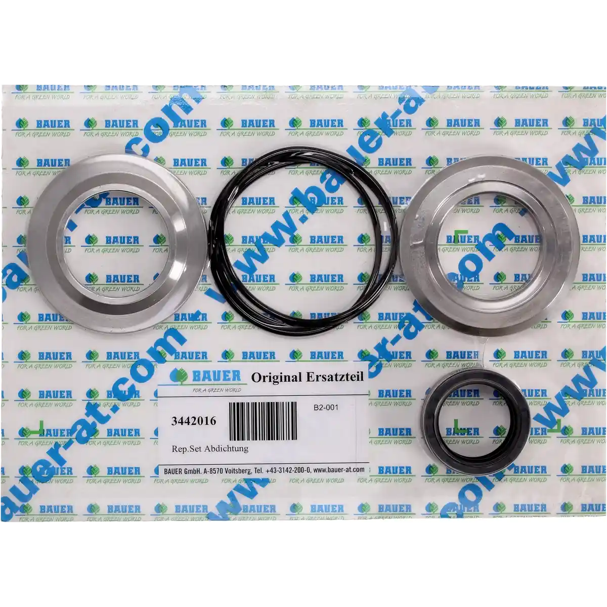PTC-000349 ProTesCa Bauer FAN 3442016 Sealing Kit SM540 L4 slurry pumps spare part 1
