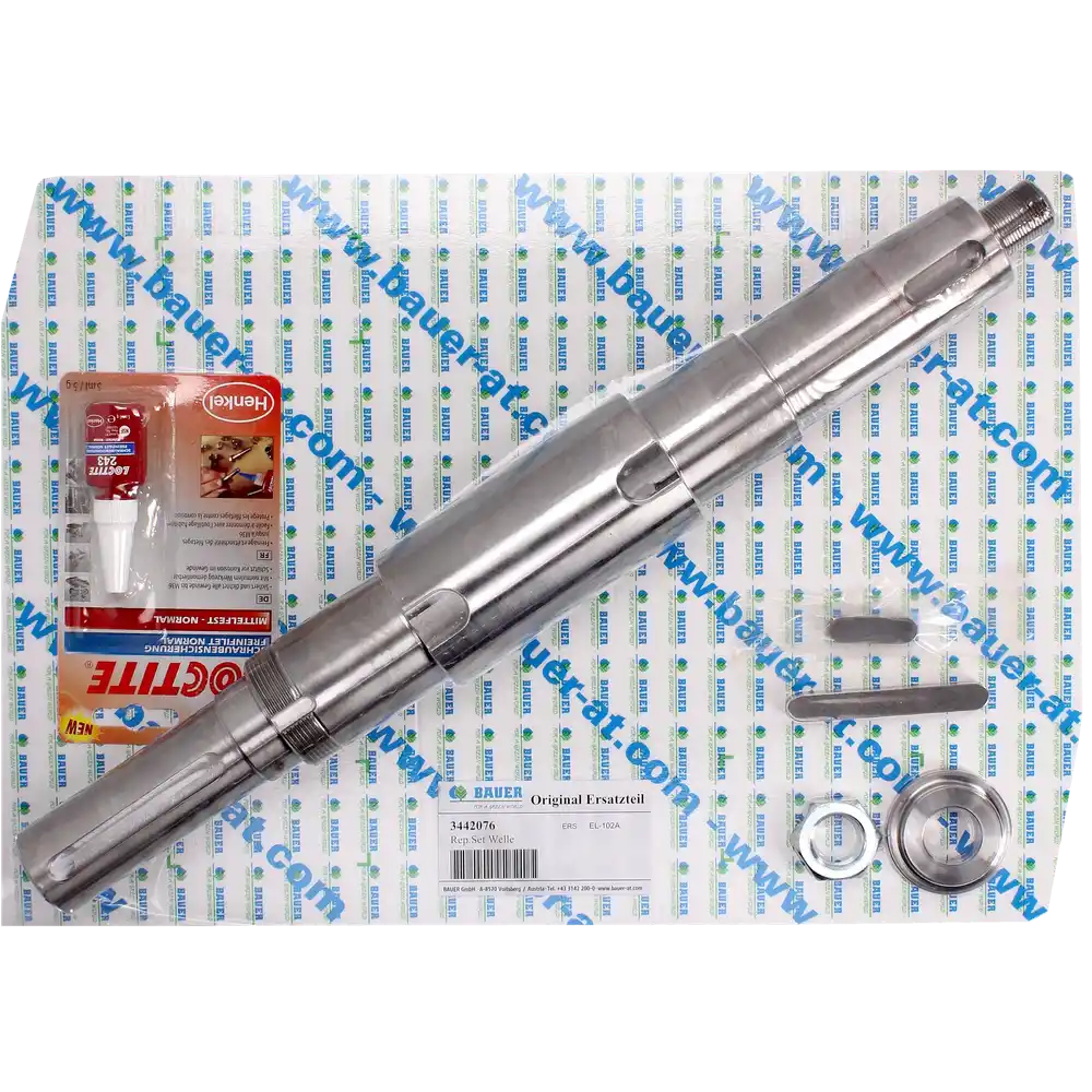 PTC-000358 ProTesCa Bauer FAN 3442076 Shaft Kit DL-L 102 slurry pumps spare part 1