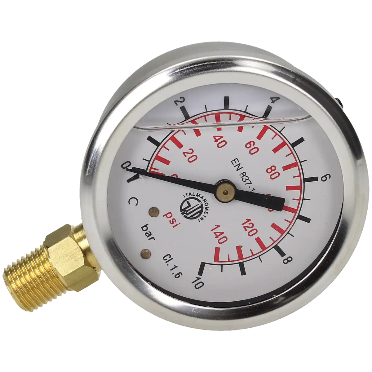 PTC-000452 ProTesCa Bauer FAN 0626016 Pressure Gauge 10 bar irrigation pipelines spare part
