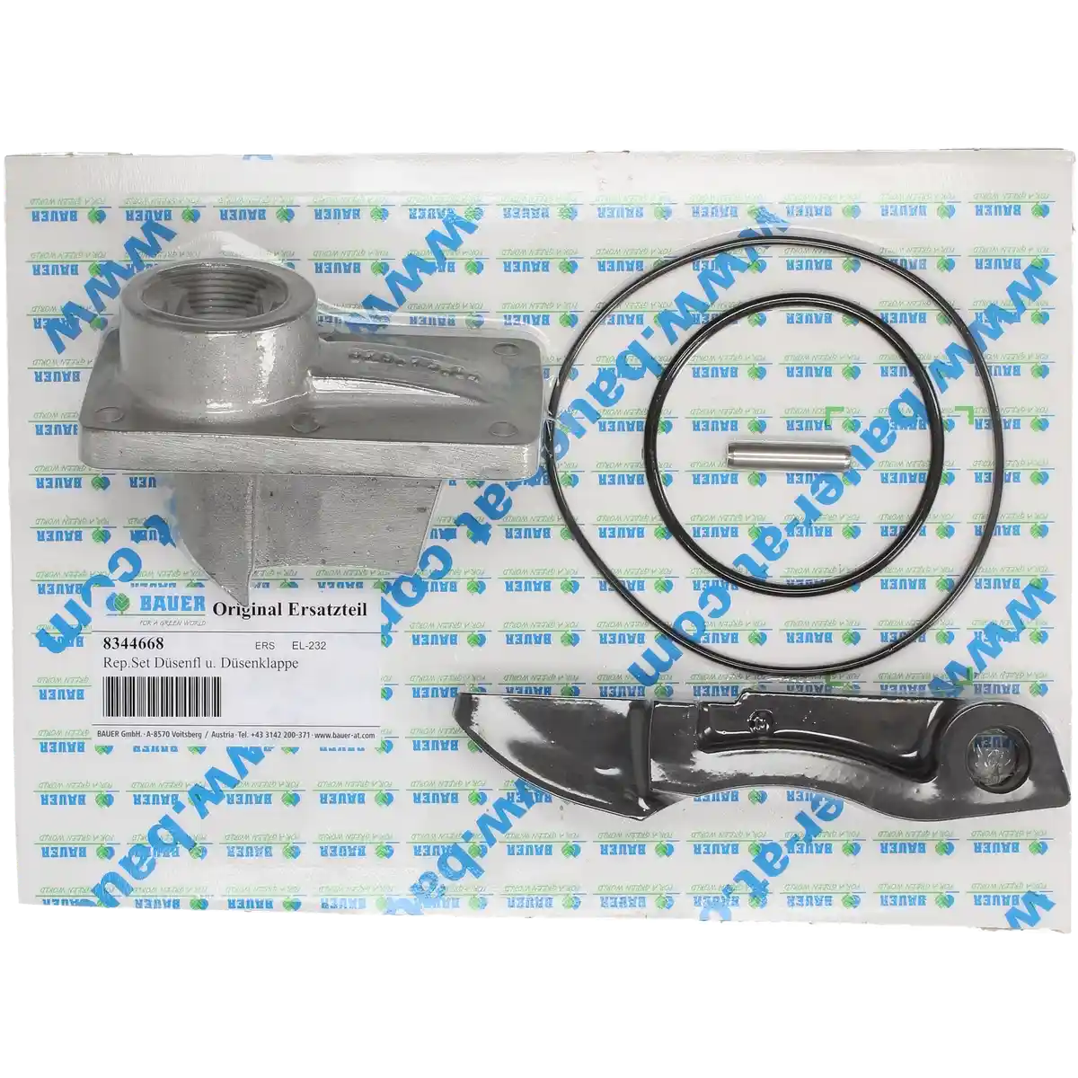 PTC-000493 ProTesCa Bauer FAN 8344668 Nozzle Flange Kit RAINSTAR A3 rain guns and sprinklers spare part