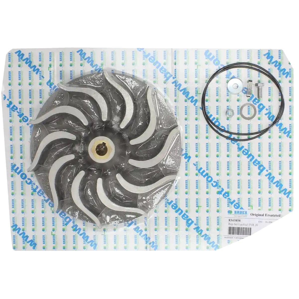 PTC-000539 ProTesCa Bauer FAN 8343858 Laufrad TVR20 T51 Beregnungsmaschine Ersatzteil