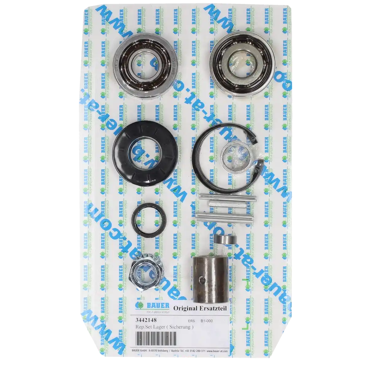 PTC-000243 ProTesCa Bauer FAN 3442148 MEX 305-450G Seal+Bearing Kit slurry mixers spare part