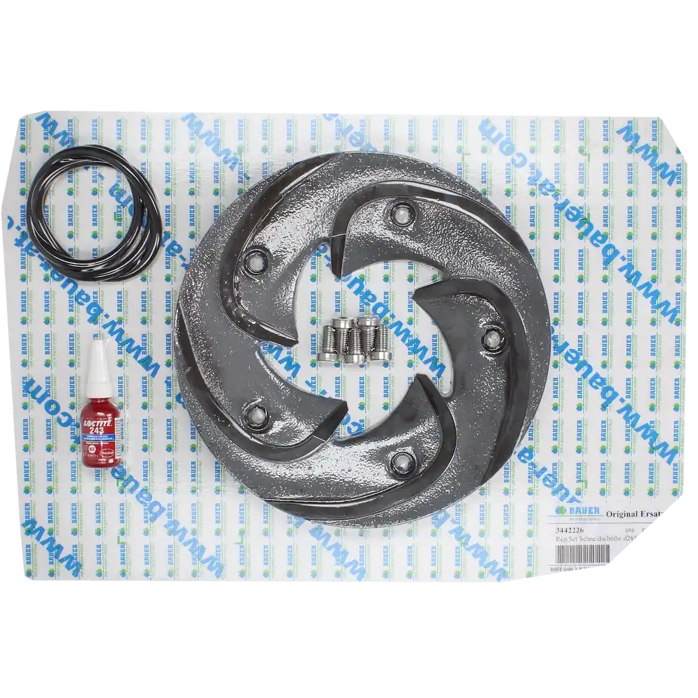 PTC-000307 ProTesCa Bauer FAN 3442226 Cutting Disc D265 CSPH slurry pumps spare part 1