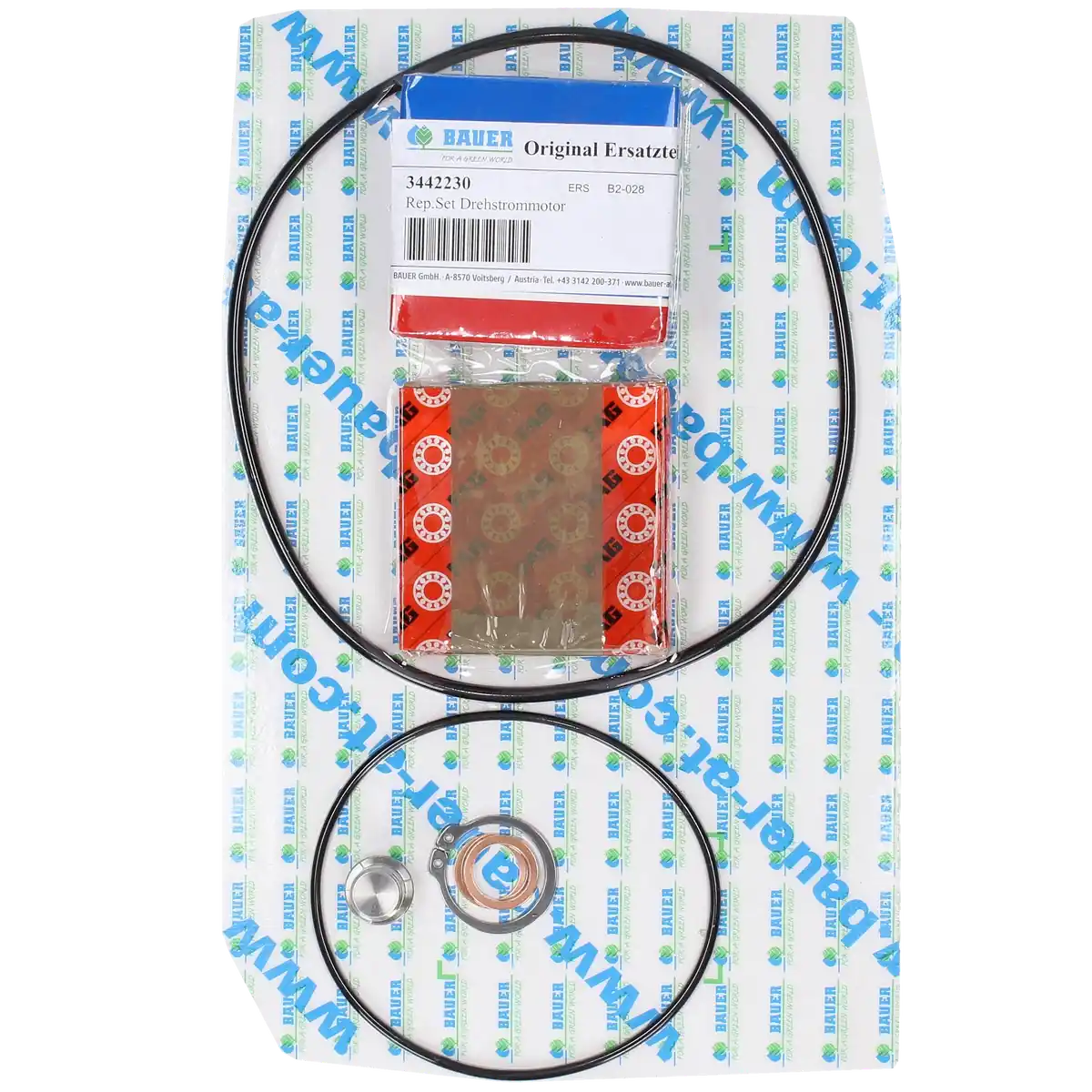 PTC-000313 ProTesCa Bauer FAN 3442230 3-Phase Motor Kit MAGNUM S slurry pumps spare part 1