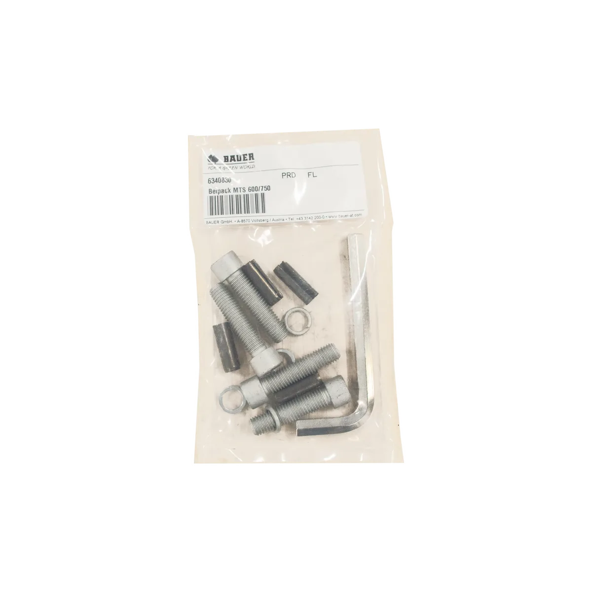 PTC-000374 ProTesCa Bauer FAN 6340830 MTS 600/750 Accessory Pack slurry mixers spare part