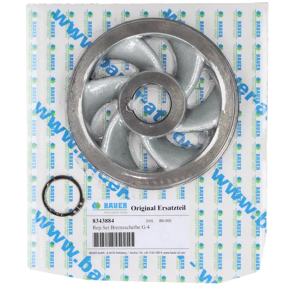 PTC-000447 ProTesCa Bauer FAN 8343884 Brake Disc Kit G4 RAINSTAR E hose reel irrigators spare part