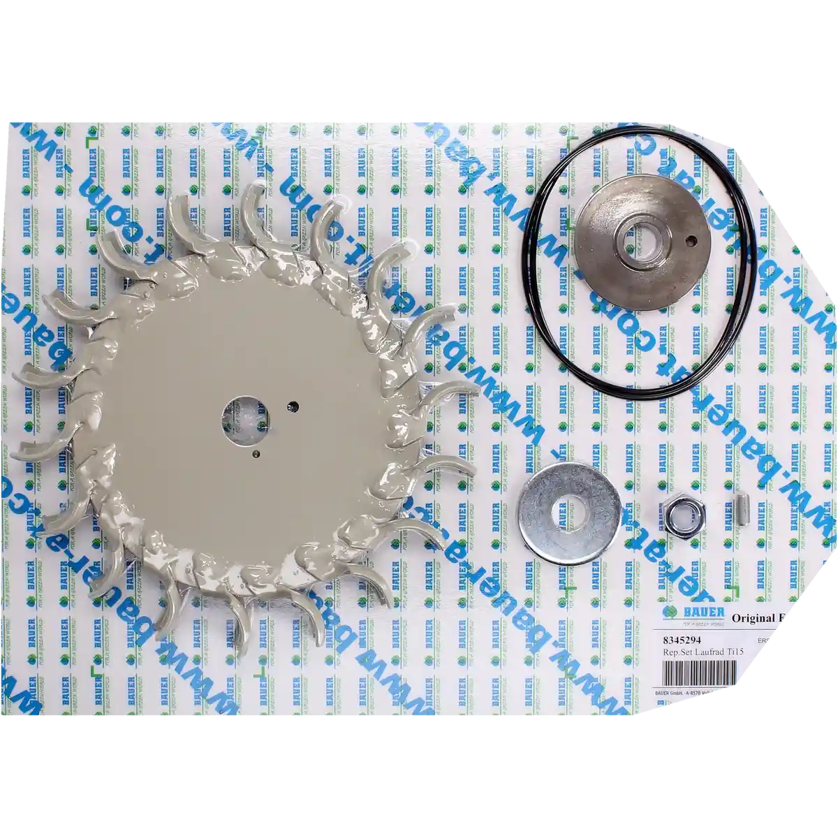 PTC-000463 ProTesCa Bauer FAN 8345294 Impeller Kit Ti15 hose reel irrigators spare part