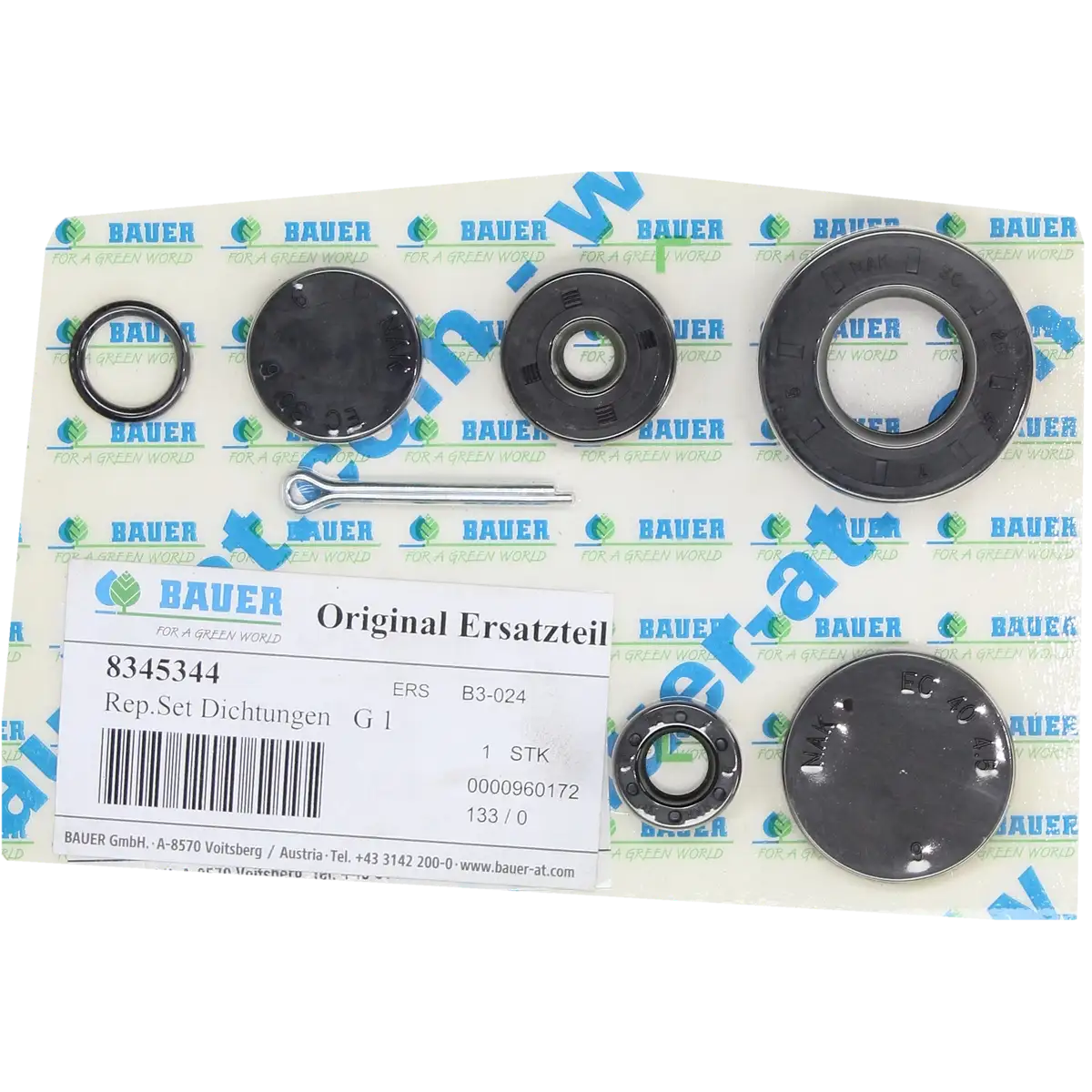 PTC-000485 ProTesCa Bauer FAN 8345344 Gearbox Seal Kit G1 A1/A2 hose reel irrigators spare part