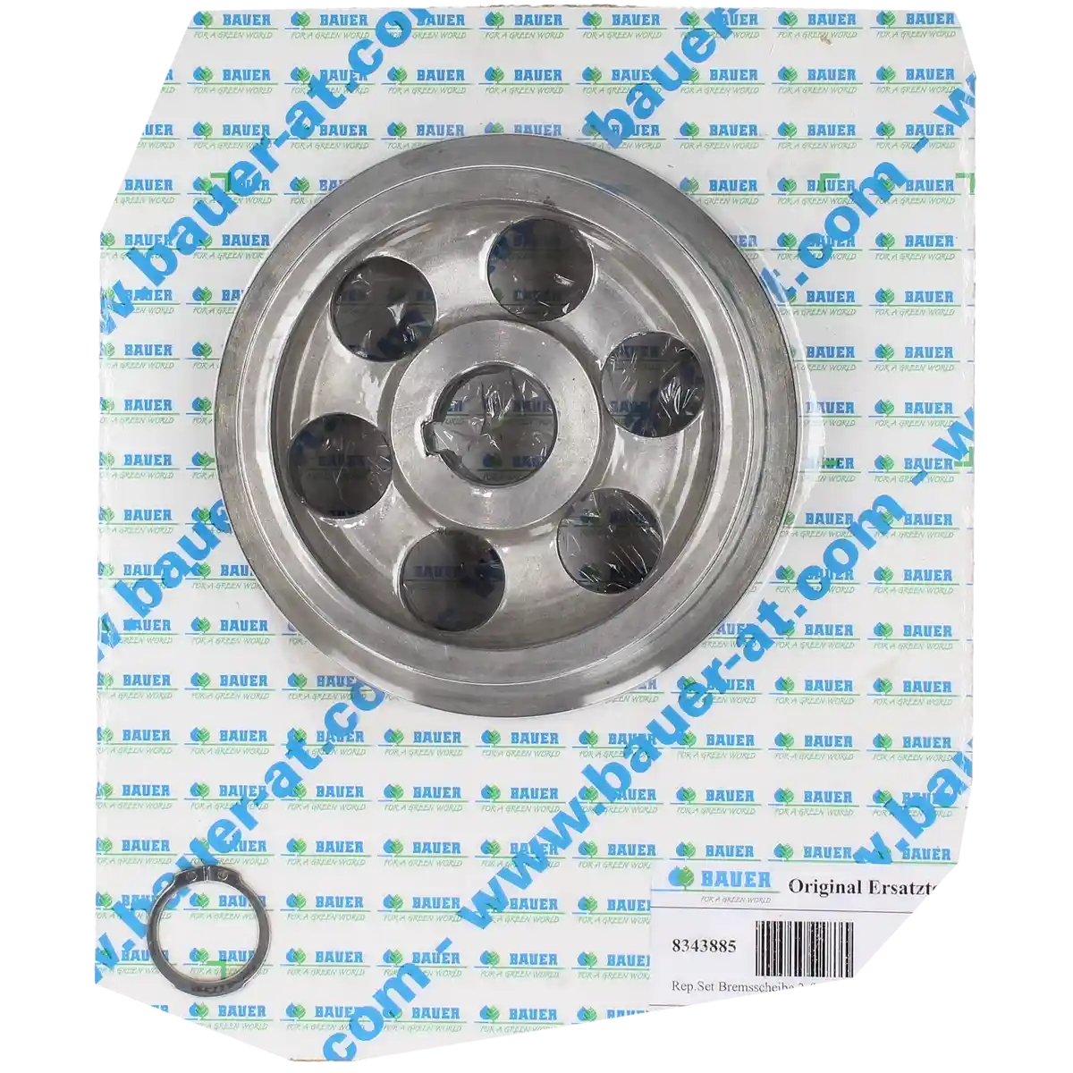 PTC-000517 ProTesCa Bauer FAN 8343885 Brake Disc Kit G4 E55L/E55XL hose reel irrigators spare part